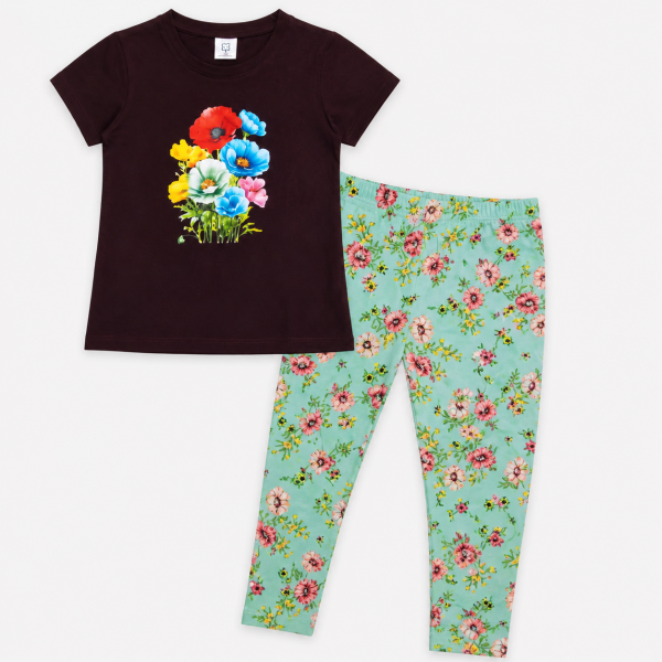 3 Leggings+3 T-Shirt (১-৪ বছর)
