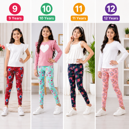 ৩টা Leggings+২টা ফ্রী Leggings (৯-১২ বছর)
